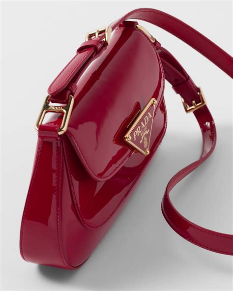 prada cherry red patent leather